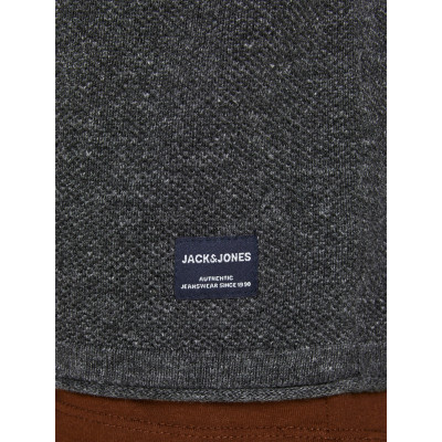 Pletený kardigan Hill tmavě šedý L