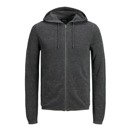 Pletený kardigan Hill tmavě šedý L