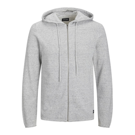 Pletený kardigan Hill světle šedý XL