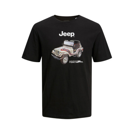 Tričko Jeep Regular Fit černé