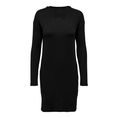 Šaty Fancy úpletové černé