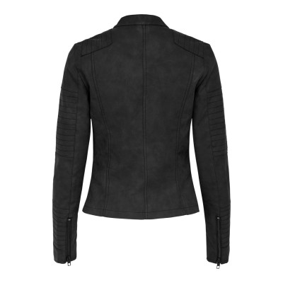 Koženková bunda Ava černá 