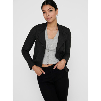 Koženková bunda Ava černá 