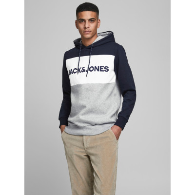 Mikina Logo Blocking Regular Fit Navy Blazer  