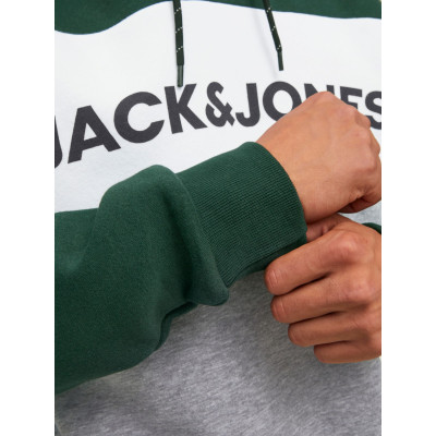 Mikina Logo Blocking Regular Fit Pine Grove  