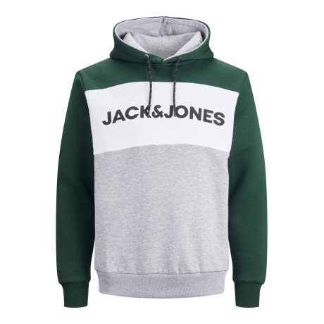 Mikina Logo Blocking Regular Fit Pine Grove  