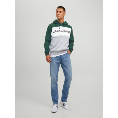 Mikina Logo Blocking Regular Fit Pine Grove  