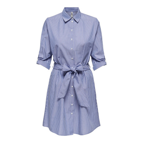 Šaty košilové Hall - Wedgewood White