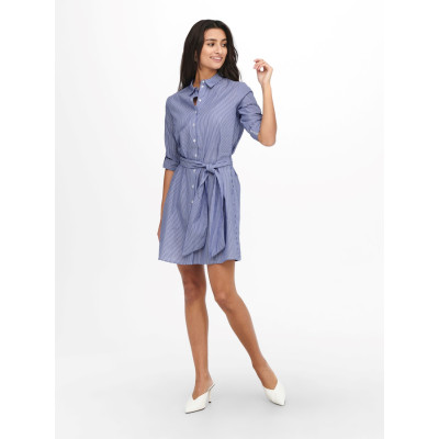 Šaty košilové Hall - Wedgewood White