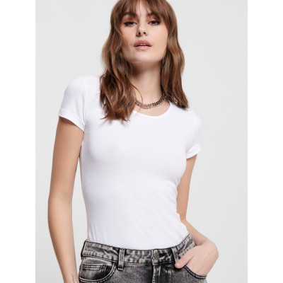 Tričko Live bílé XL